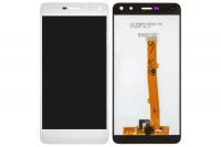 Дисплей для Huawei Y6 (2017) модуль с тачскрином белый