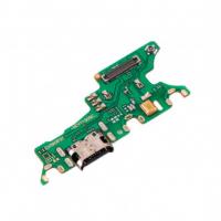 Шлейф (плата) для Huawei Honor 20/20 Pro/Nova 5T (YAL-L21/YAL-L41) + системный разъем + микрофон ори