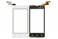 Тачскрин (сенсор) для Fly FS401 (Stratus), белый