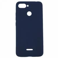 Чехол Sil.Case для Xiaomi Redmi Note 9 синяя