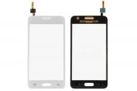 АКЦИЯ! Тачскрин (сенсор) для Samsung G355H Galaxy Core 2 (SG-355H-R.30), белый