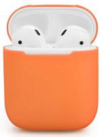 Чехол для наушников AirPods силиконовый (10) нектарин