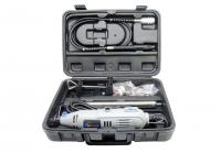 Дрель DM-130B с гибким валом 10000-32000 об/мин 135Вт + насадки 40шт