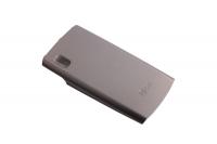 АКЦИЯ! Задняя крышка для LG P520 серебристый, оригинал АСЦ