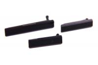 Комплект заглушек для Sony C6903 Xperia Z1, черный