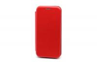 Чехол-книжка BF универсальный силиконовый с кожаной вставкой 4,7-5,0 красный