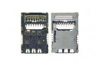 Коннектор SIM/MMC LG H961S/K200DS/K350E/K410/K430DS (V10/X style/K8 LTE/K10/K10 LTE)