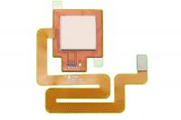 Шлейф для Xiaomi Redmi 4 со сканером отпечатка пальца (золото)