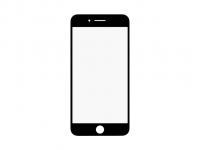 Стекло для Apple iPhone 7 Plus (5.5), черное, HQ