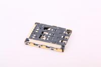 АКЦИЯ! Разъем SIM-карты для Sony E2303 Xperia M4 Aqua/ E2333 Xperia M4 Aqua Dual оригинал АСЦ