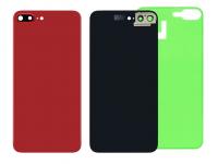 Задняя крышка для Apple iPhone 8 Plus со стеклом камеры красный (CE)