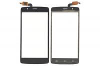 Тачскрин (сенсор) для Fly FS506 Cirrus 3, черный