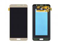 Дисплей Samsung J710F (J7 2016) модуль с тачскрином (золото) OLED