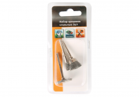 Набор крацовок стальных 3шт