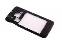 АКЦИЯ! Средняя часть корпуса для Fly IQ4414 Quad EVO Tech 3, черный, в сборе с полифоническим динами