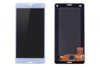 АКЦИЯ! Дисплей для Sony D5803 Xperia Z3 Compact, модуль с тачскрином, белый