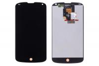Дисплей для LG E960 Nexus 4, модуль с тачскрином, черный
