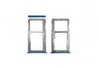 Держатель SIM Meizu M6 Note (M721h) синий