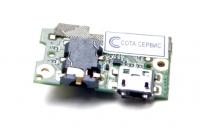 Шлейф с разъемом зарядки и гарнитуры для Alcatel One Touch EVO 7 HD