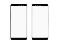 Стекло для Samsung A730F Galaxy A8 Plus (2018) черный ориг