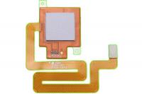 Шлейф для Xiaomi Redmi 4 со сканером отпечатка пальца (черный)