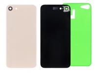 Задняя крышка для Apple iPhone 8 со стеклом камеры золото (CE)