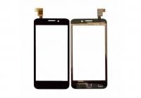 Тачскрин Alcatel OT-7025/7025D (Snap) черный
