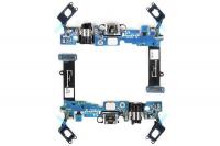 Шлейф для Samsung A510F Galaxy A5 (2016) в сборе с разъемом зарядки, разъемом гарнитуры, микрофоном