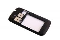 АКЦИЯ! Панель корпуса задняя (средняя часть) для ZTE V970 Mimosa,черная , оригинал АСЦ