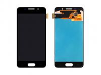 Дисплей для Samsung A310F Galaxy A3 (2016) модуль с тачскрином черный (OLED)