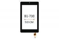 АКЦИЯ! Тачскрин (сенсор) для Acer Iconia One 7 B1-730 (070588-01a-v2), широкая рамка, черный