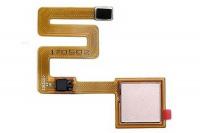 Шлейф для Xiaomi Redmi Note 4 со сканером отпечатка пальца (золото)