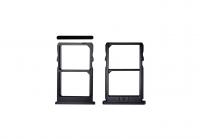 Держатель SIM Meizu Pro 7/Pro 7 Plus (M792h) черный