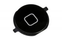 Клавиша HOME (толкатель) для iphone 4 черный