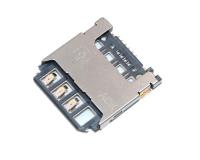 Разъем (коннектор) Sim-карты для Samsung I9195 Galaxy S4 mini