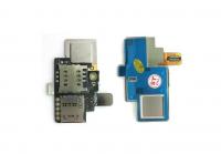 Коннектор SIM/Micro SD LG P990 Optimus 2X