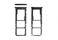 Держатель SIM Samsung A205F/A305F/A505F/A705F (A20/A30/A50/A70) черный