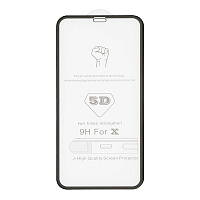 Стекло защитное для Apple iPhone 12 Pro Max 5D (тех. упаковка)