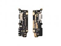 Шлейф (плата) для Xiaomi Mi A2 + системный разъем + микрофон
