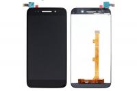 Дисплей для Alcatel 6058D IDOL 5 модуль с тачскрином черный