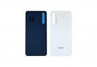 Задняя крышка Huawei Honor 20S (MAR-LX1H) без отпечатка (белая)