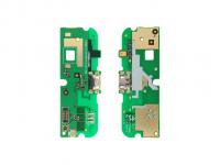 Нижняя плата Alcatel OT-6012X/6012D (Idol Mini) с разъемом зарядки и микрофоном