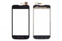 АКЦИЯ! Тачскрин (сенсор) для LG E455 Optimus L5 II Dual, черный