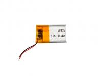 Аккумулятор универсальный 4х15х25 mm 100mAh (3,7V Li-Pol)