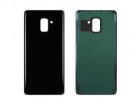 Задняя крышка Samsung A730F (A8 Plus 2018) черная