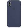 Чехол для Apple iPhone XS Max Sil.Case (08) темно-синий