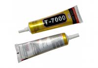 Клей T7000 для приклеивания тачскринов и рамок MECHANIC T7000 (50 мл) (черный)