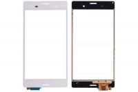 АКЦИЯ! Тачскрин (сенсор) для Sony D6603 Xperia Z3, белый