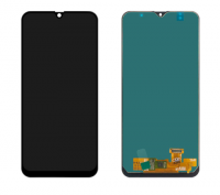 Дисплей для Samsung A307F Galaxy A30s модуль с тачскрином черный (OLED)