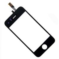 Стекло с тачскрином для Apple iPhone 5 черный